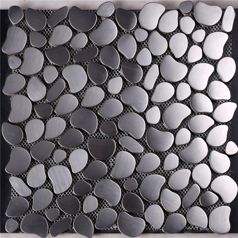 Dekorativní kámen oblázková mozaiková dlaždice pro kamna