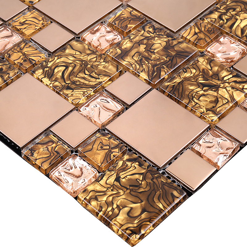 klasická skleněná mozaiková dlaždice pro bytové a hotelové dekorace